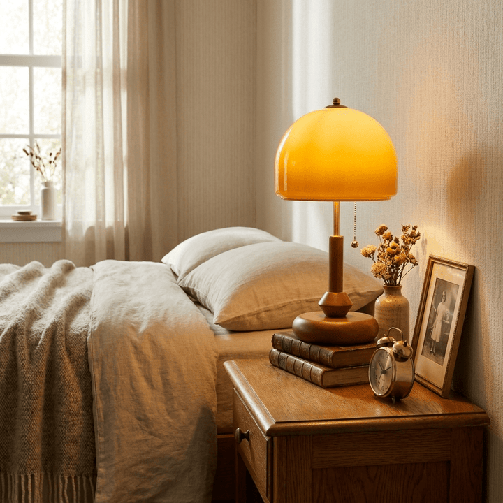 Dome Wooden Table Lamp - Vakkerlight