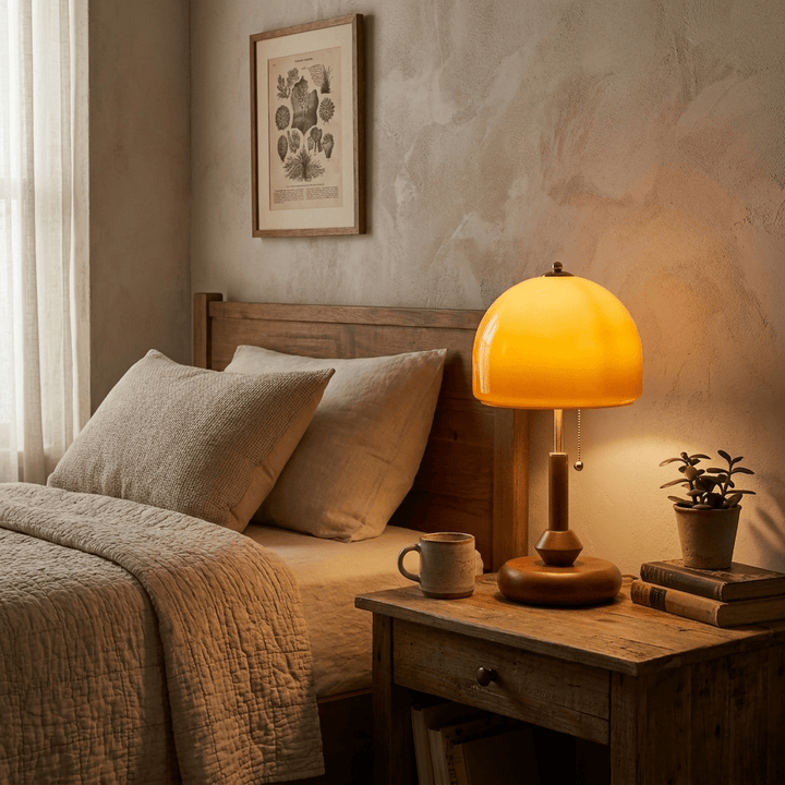 Dome Wooden Table Lamp - Vakkerlight