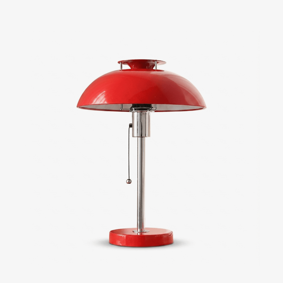 Domo Chrome Mushroom Table Lamp - Vakkerlight