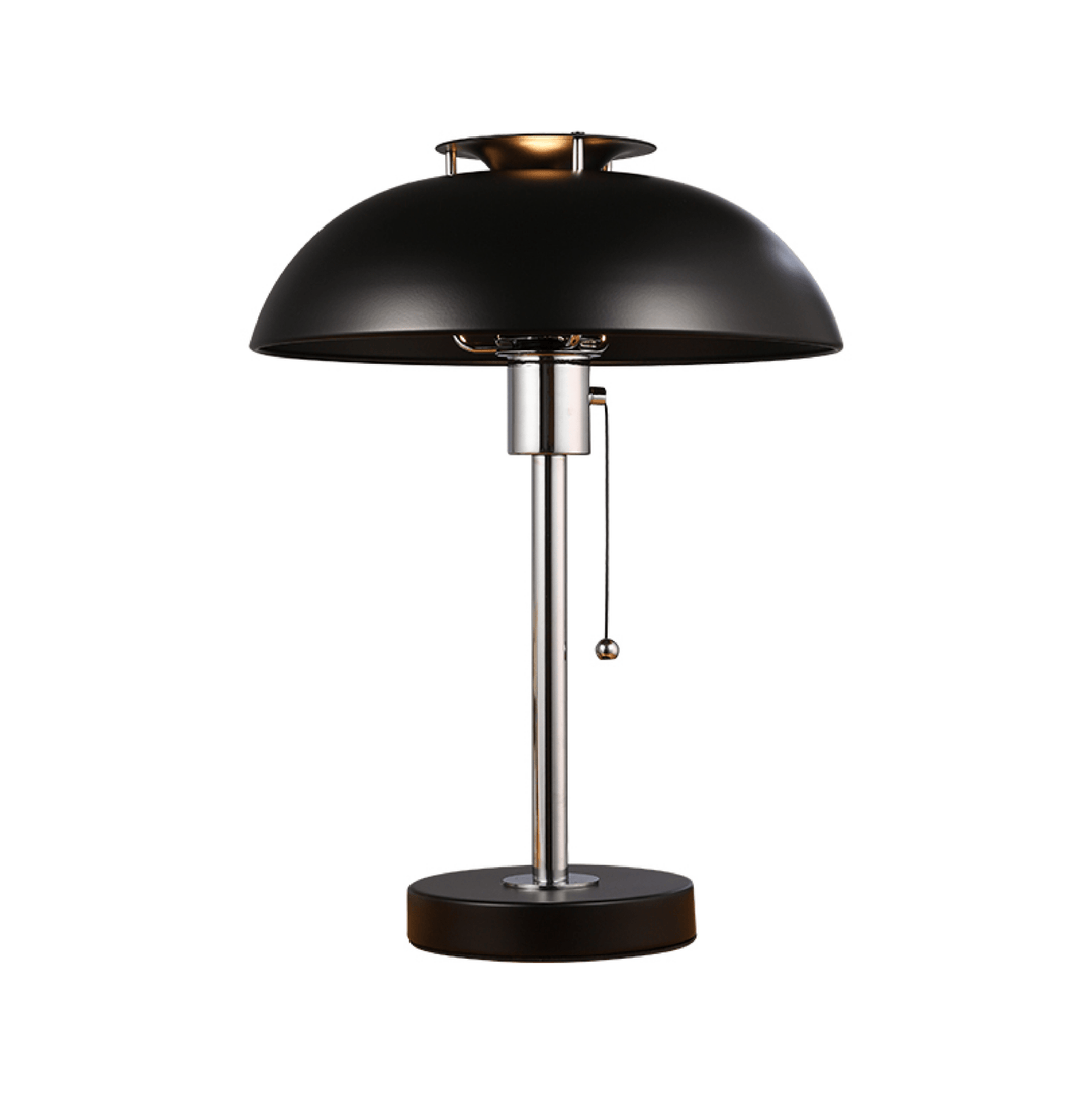 Domo Chrome Mushroom Table Lamp - Vakkerlight