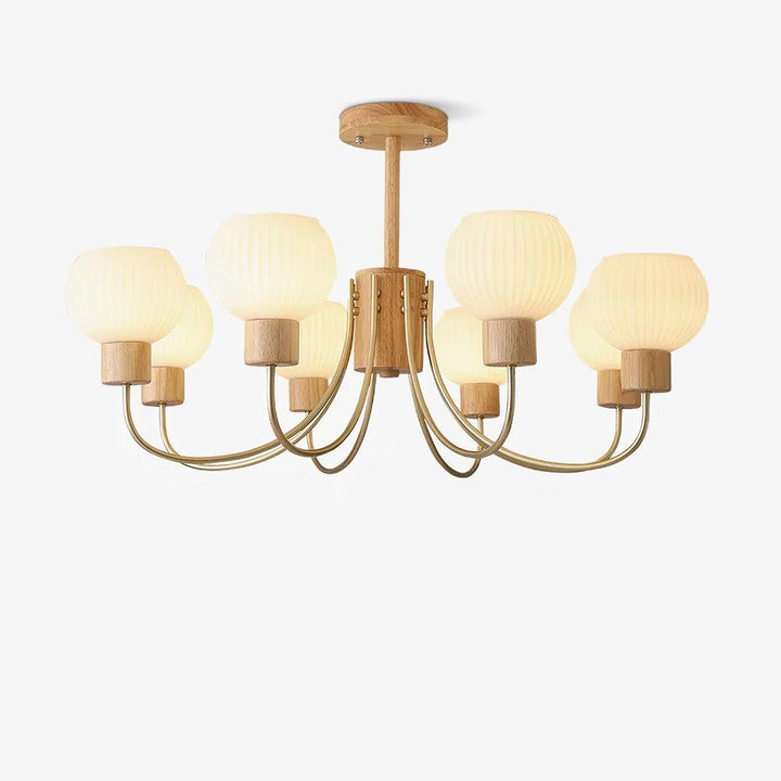 Donnelly Wooden Chandelier - Vakkerlight