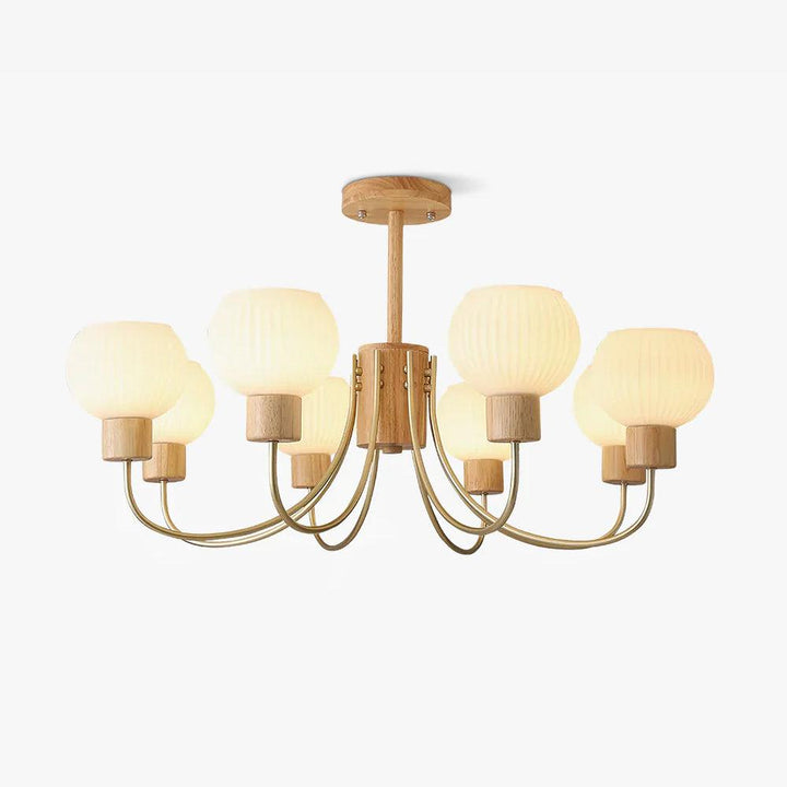 Donnelly Wooden Chandelier - Vakkerlight