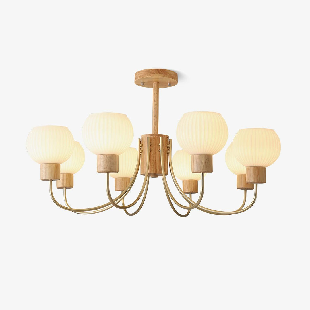 Donnelly Wooden Chandelier - Vakkerlight