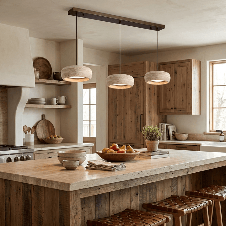 Donut Travertine Pendant Lamp - Vakkerlight