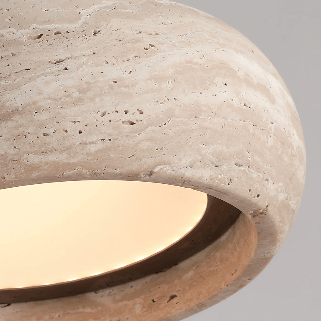 Donut Travertine Pendant Lamp - Vakkerlight