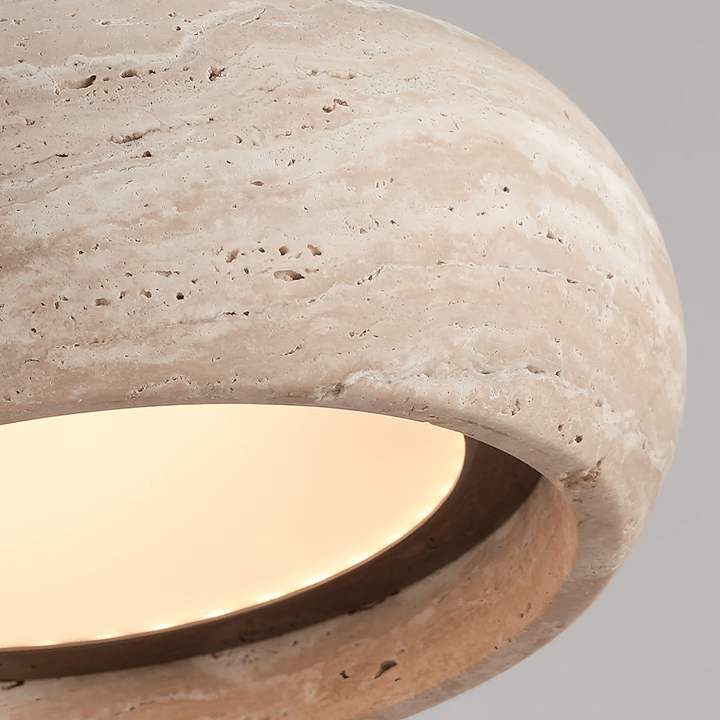 Donut Travertine Pendant Lamp - Vakkerlight