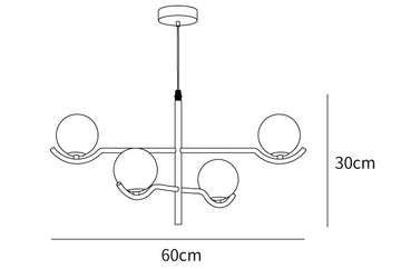 Doris Chandelier — Plans cotés 1