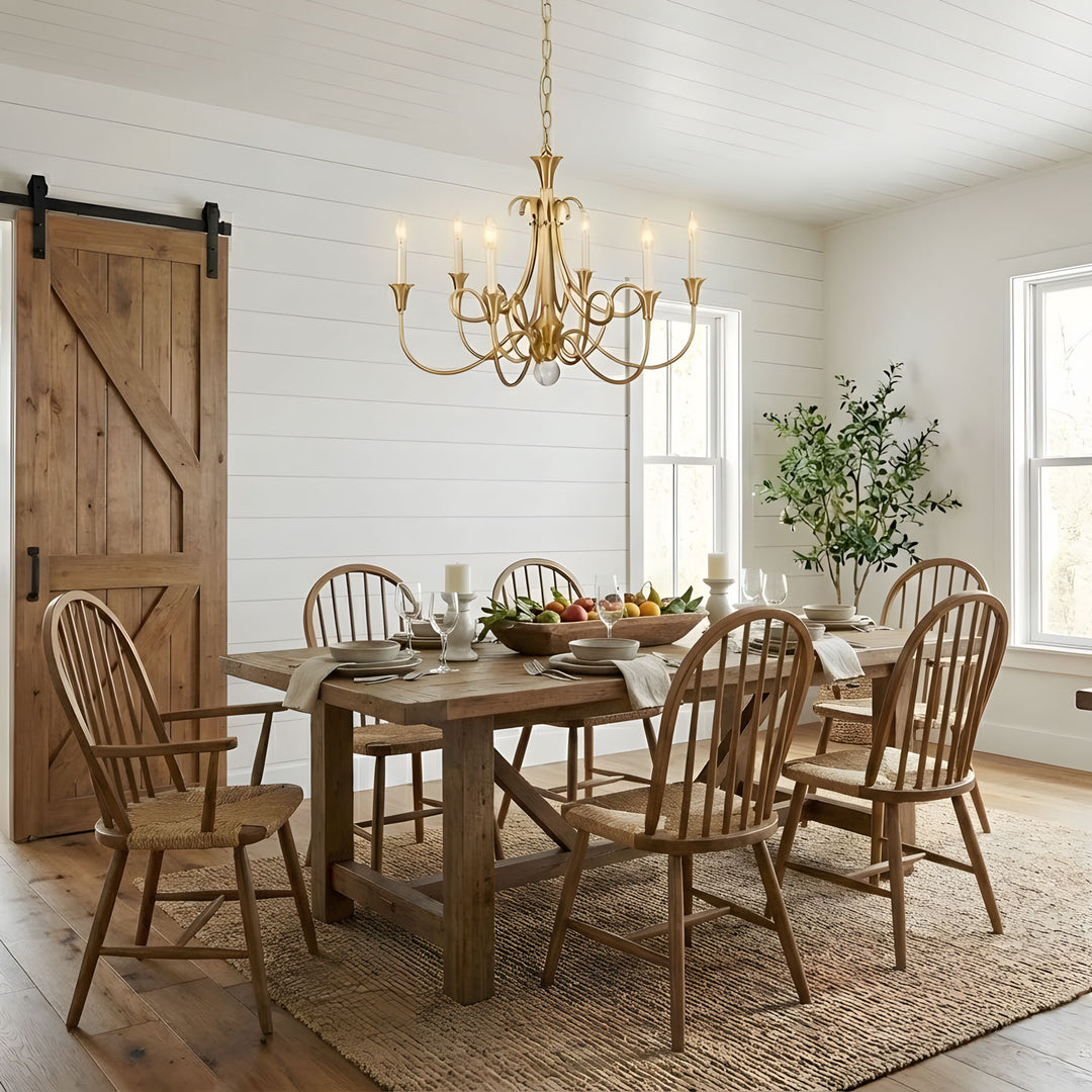 Double Twist Chandelier