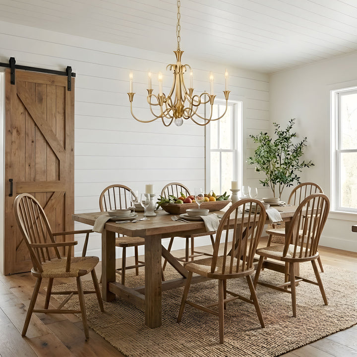 Double Twist Chandelier