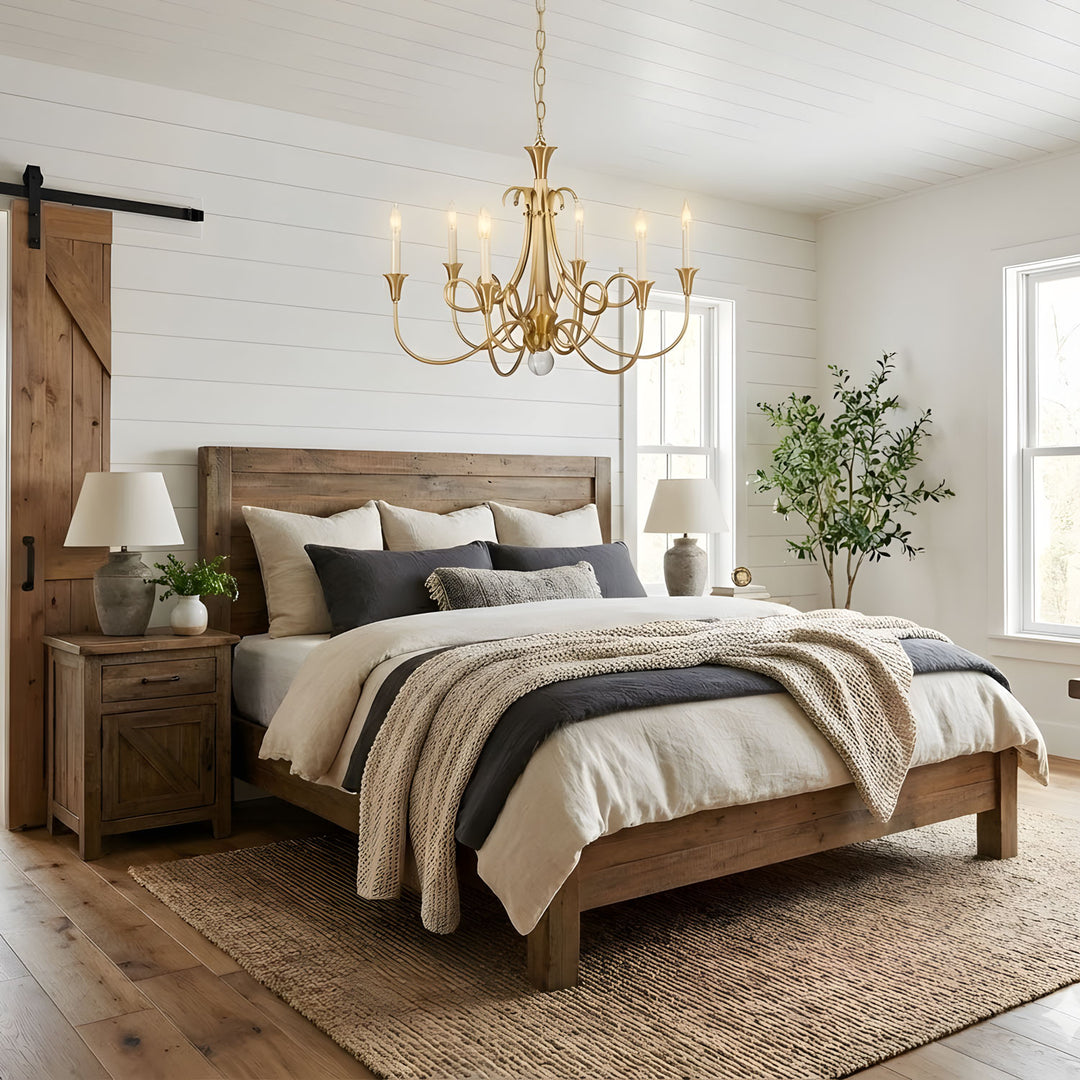 Double Twist Chandelier