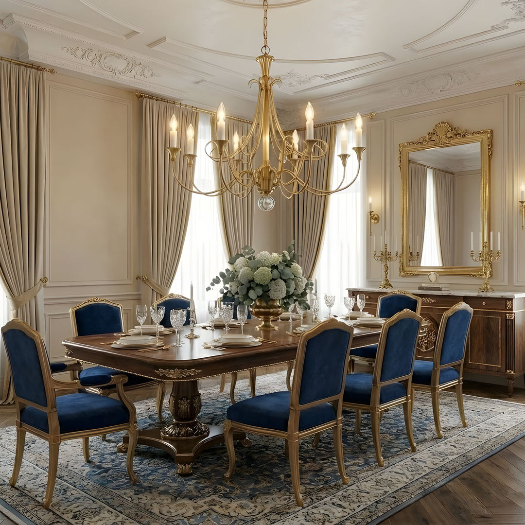 Double Twist Chandelier