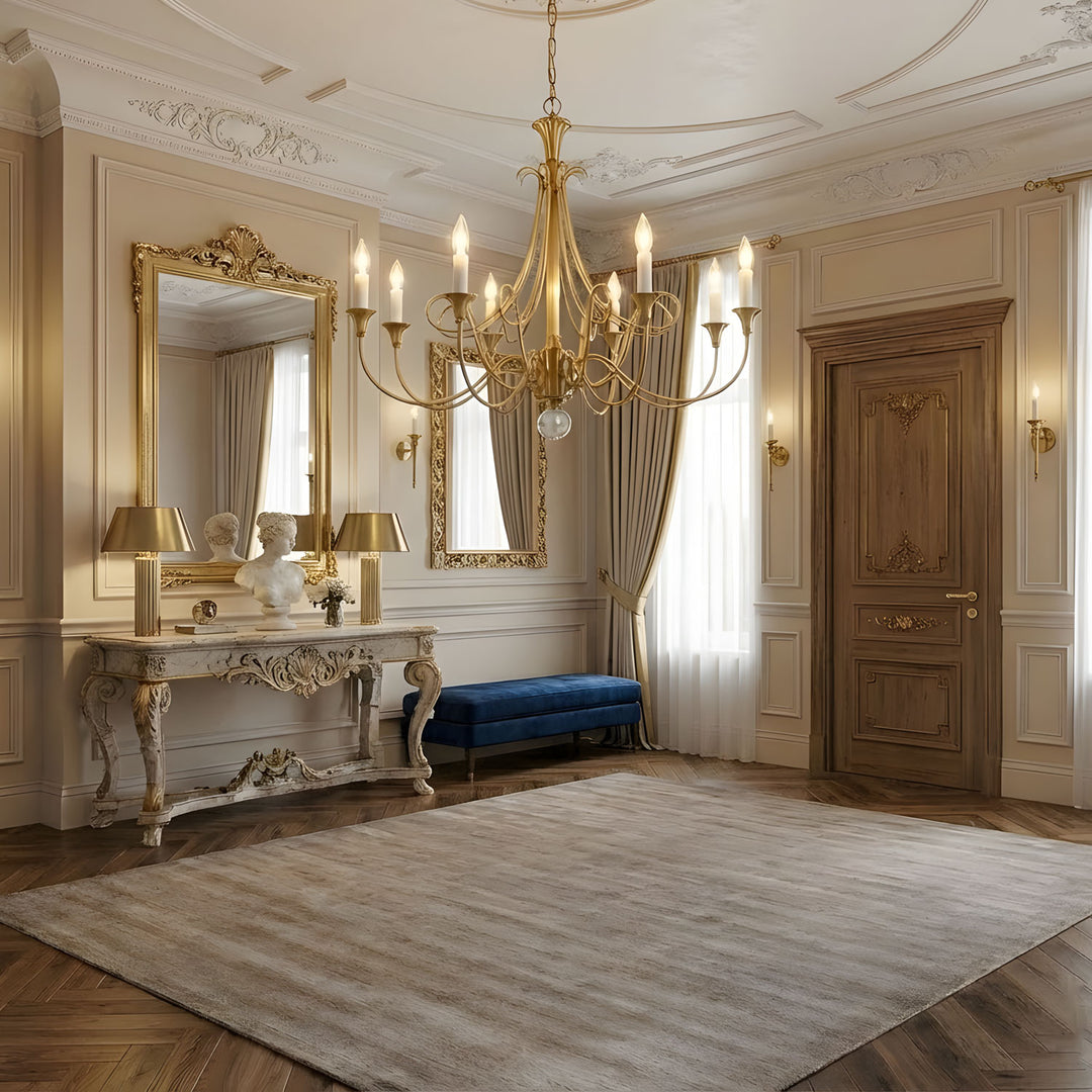 Double Twist Chandelier