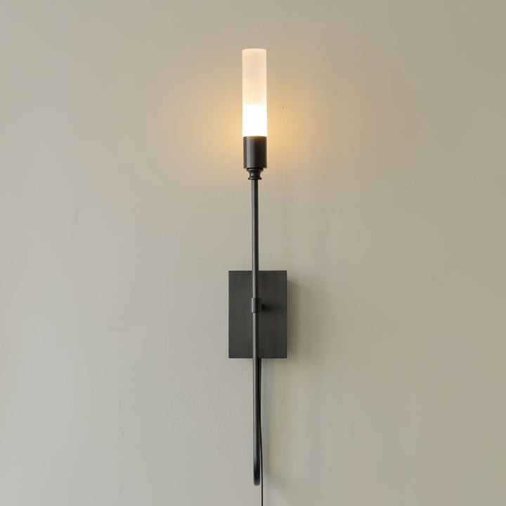 Double Arrow Plug-in Wall Sconce