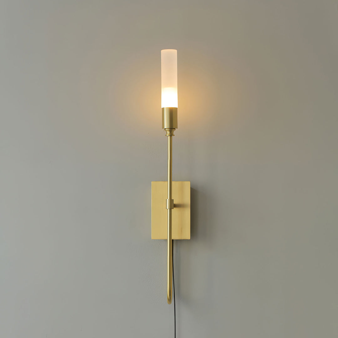 Double Arrow Plug-in Wall Sconce
