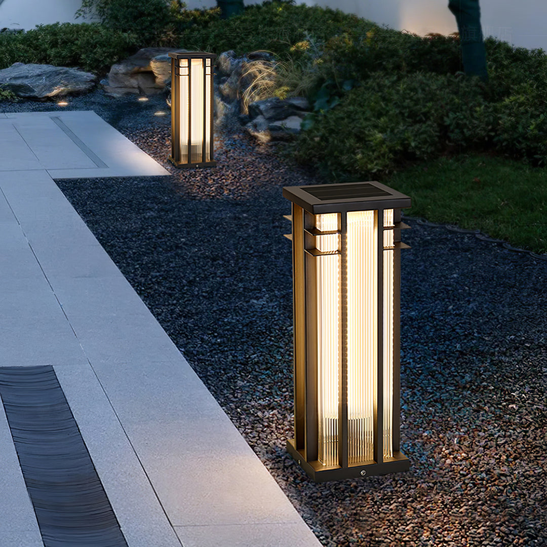 Double Axis Outdoor Post Lamp - Vakkerlight