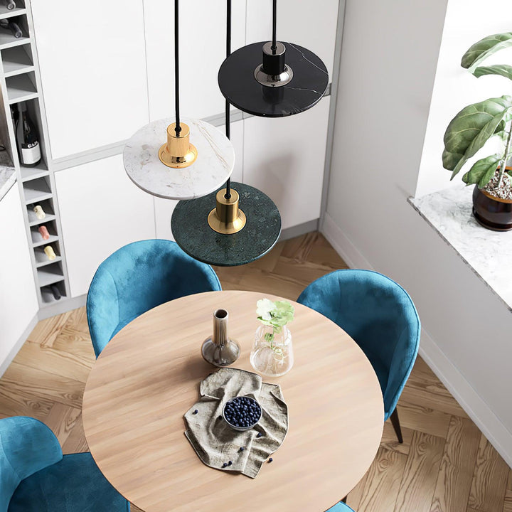 Double Circle Pendant Light - Vakkerlight