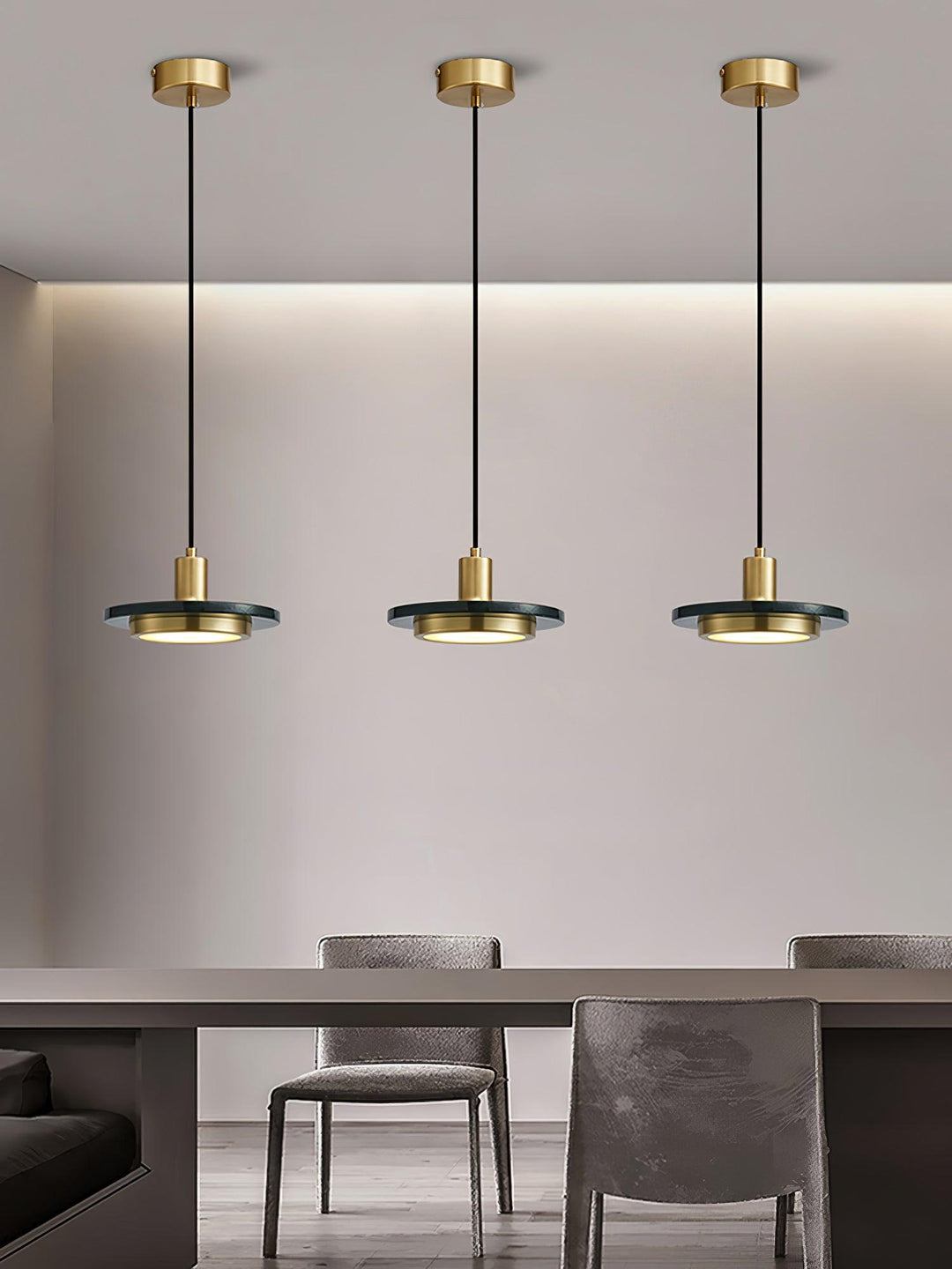 Double Circle Pendant Light - Vakkerlight