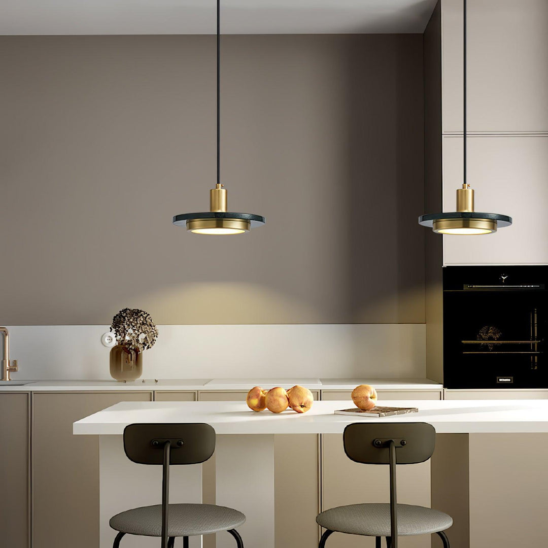 Double Circle Pendant Light - Vakkerlight