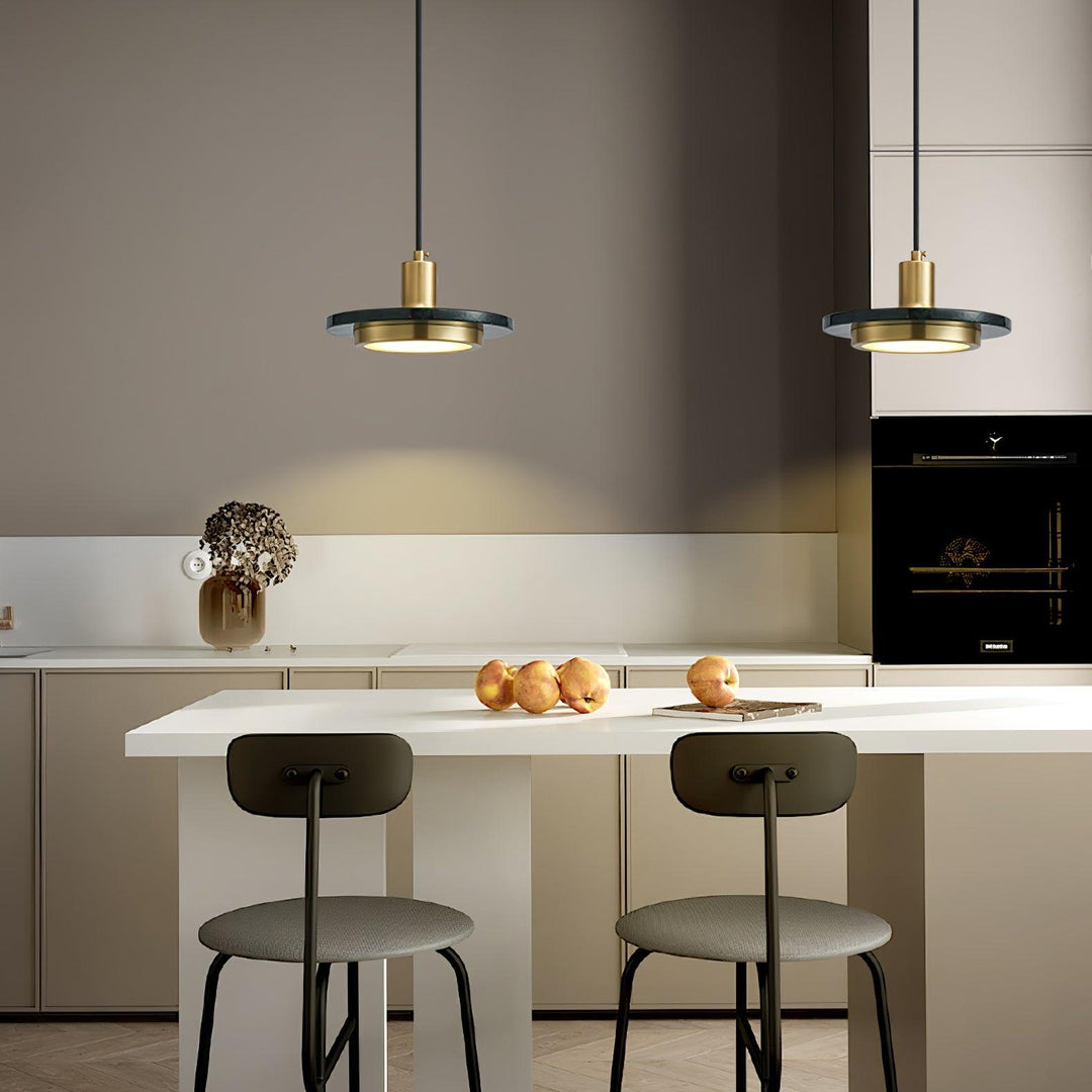 Double Circle Pendant Light - Vakkerlight