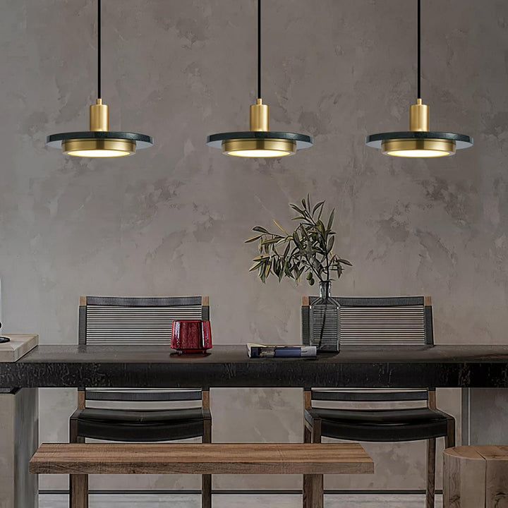 Double Circle Pendant Light - Vakkerlight