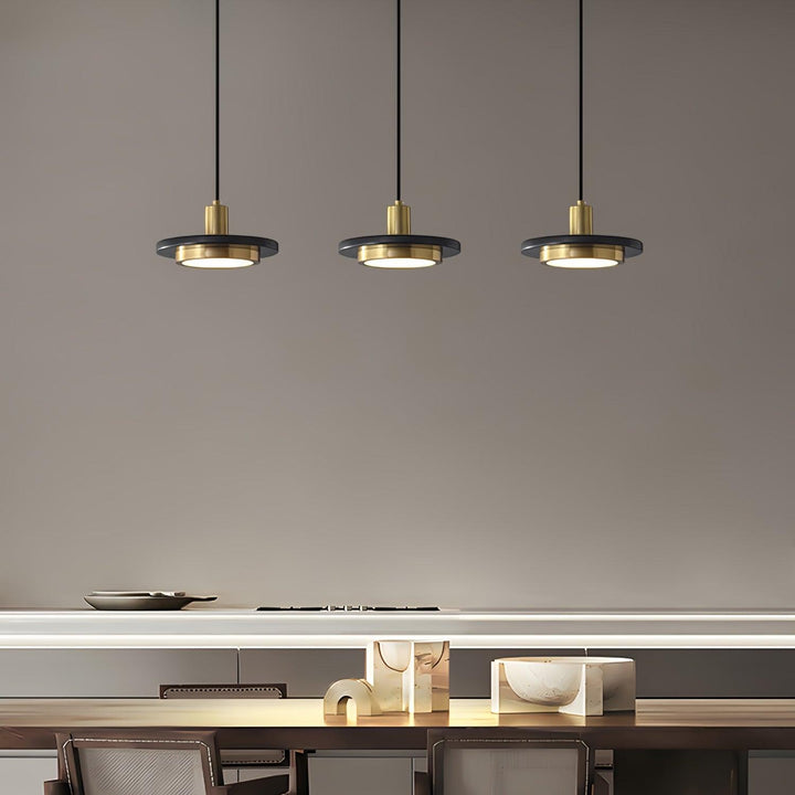 Double Circle Pendant Light - Vakkerlight