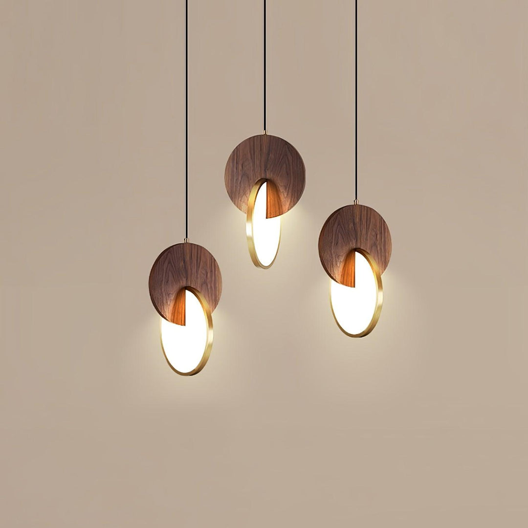 Double Disk Pendant Lamp - Vakkerlight