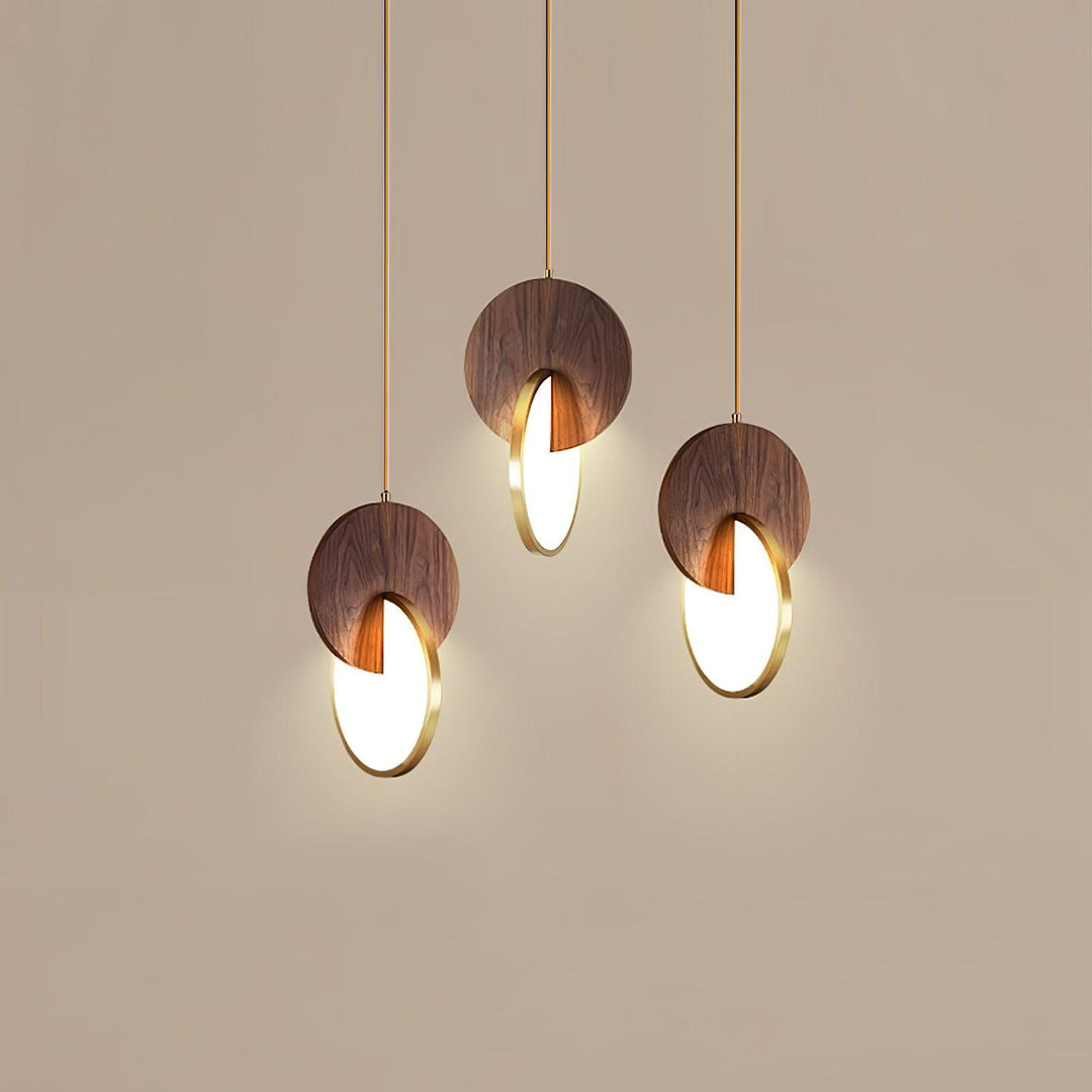 Double Disk Pendant Lamp - Vakkerlight