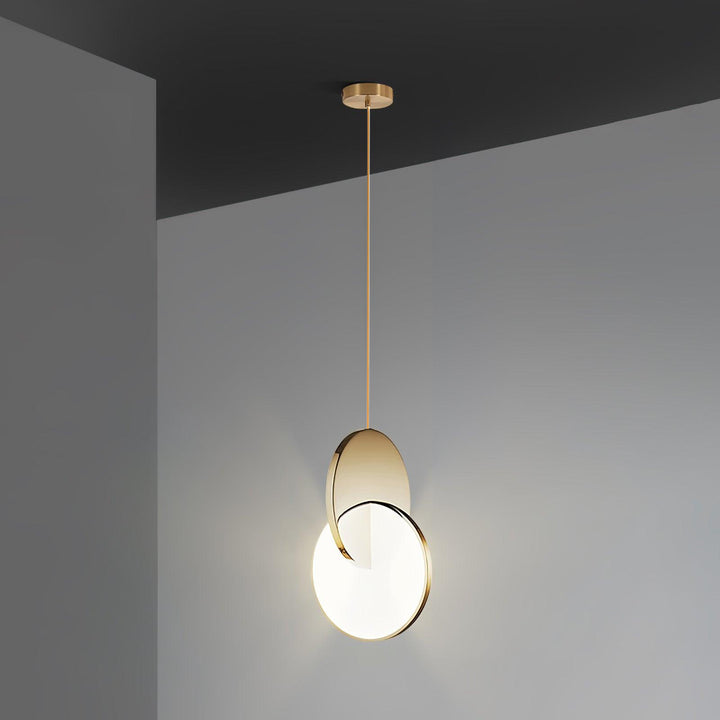 Double Disk Pendant Lamp - Vakkerlight