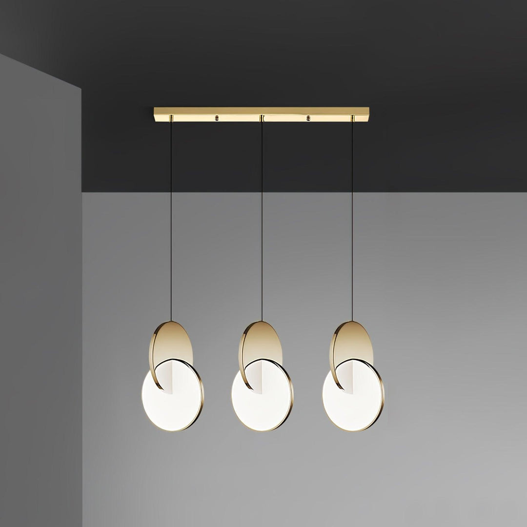 Double Disk Pendant Lamp - Vakkerlight