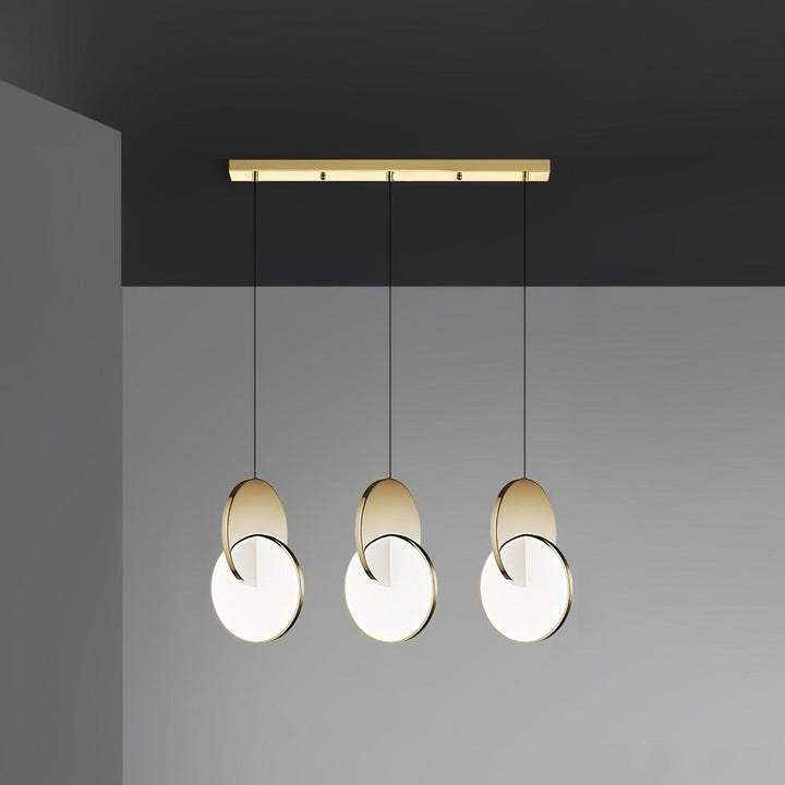 Double Disk Pendant Lamp - Vakkerlight