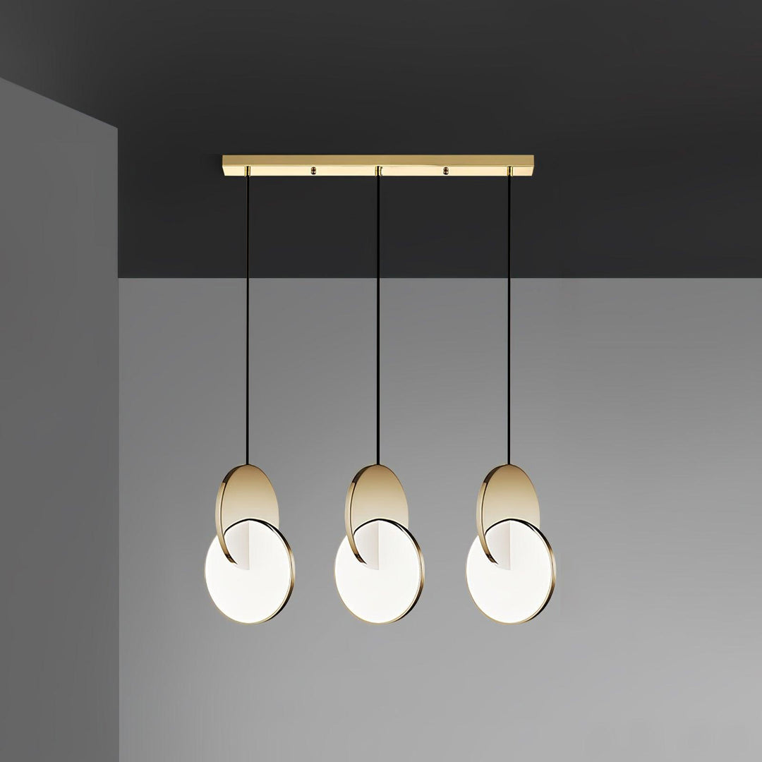 Double Disk Pendant Lamp - Vakkerlight