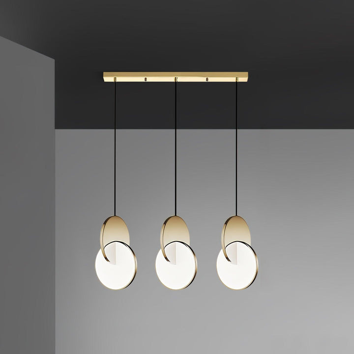 Double Disk Pendant Lamp - Vakkerlight