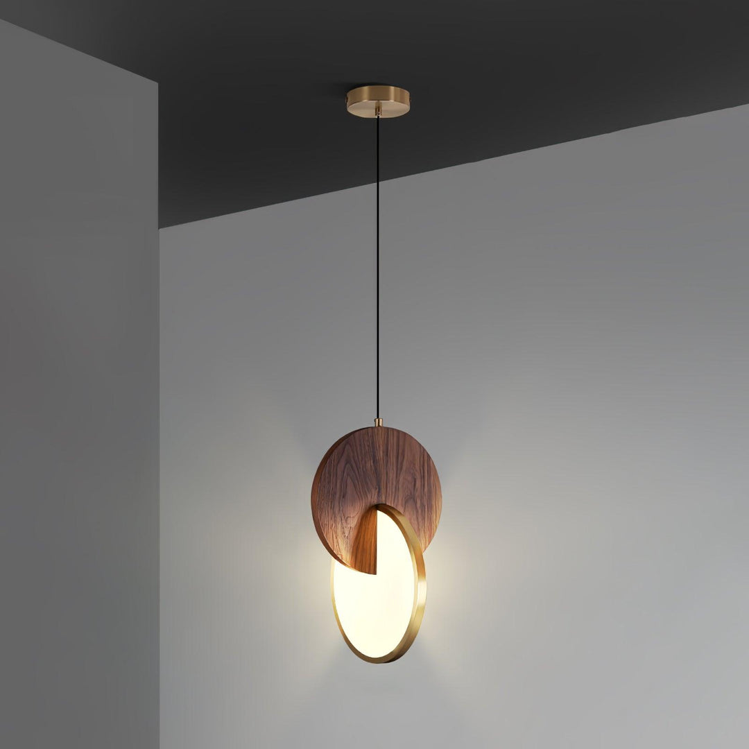 Double Disk Pendant Lamp - Vakkerlight