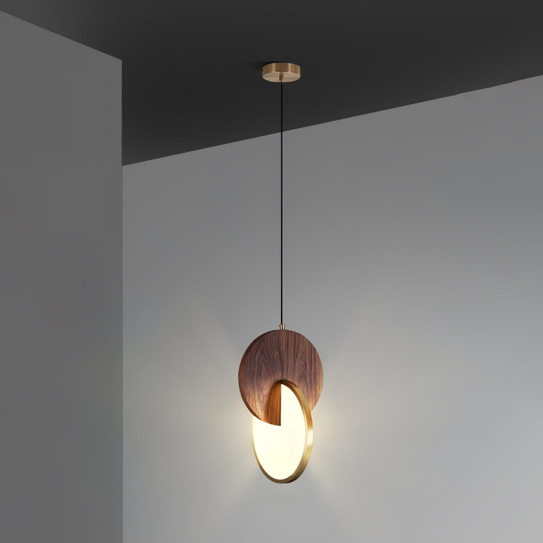 Double Disk Pendant Lamp - Vakkerlight