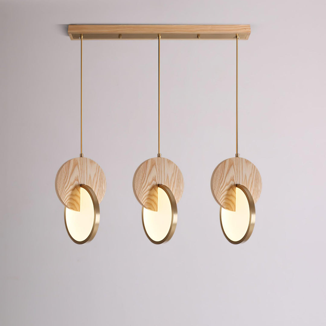 Double Disk Pendant Lamp - Vakkerlight