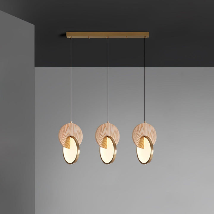 Double Disk Pendant Lamp - Vakkerlight