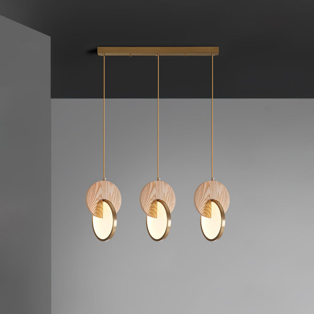 Double Disk Pendant Lamp - Vakkerlight