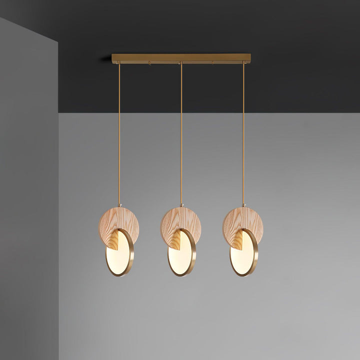 Double Disk Pendant Lamp - Vakkerlight