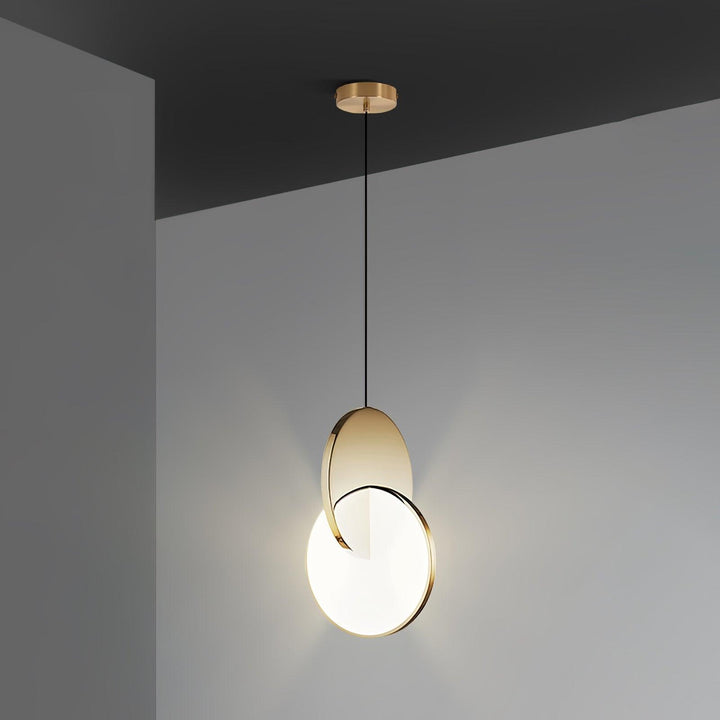 Double Disk Pendant Lamp - Vakkerlight