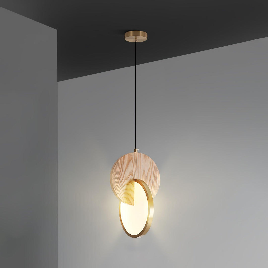 Double Disk Pendant Lamp - Vakkerlight