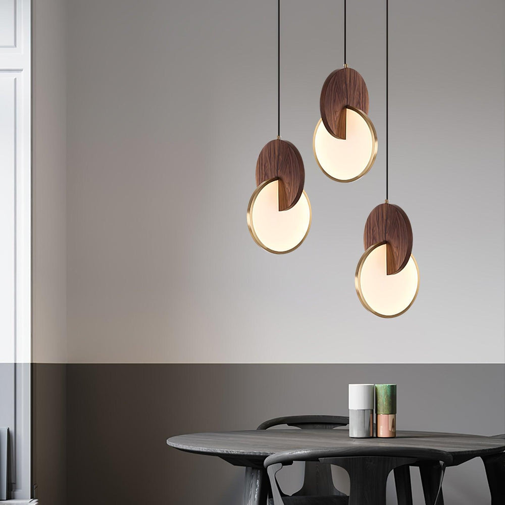 Double Disk Pendant Lamp - Vakkerlight