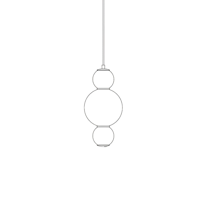 Double Globe Pendant Lamp