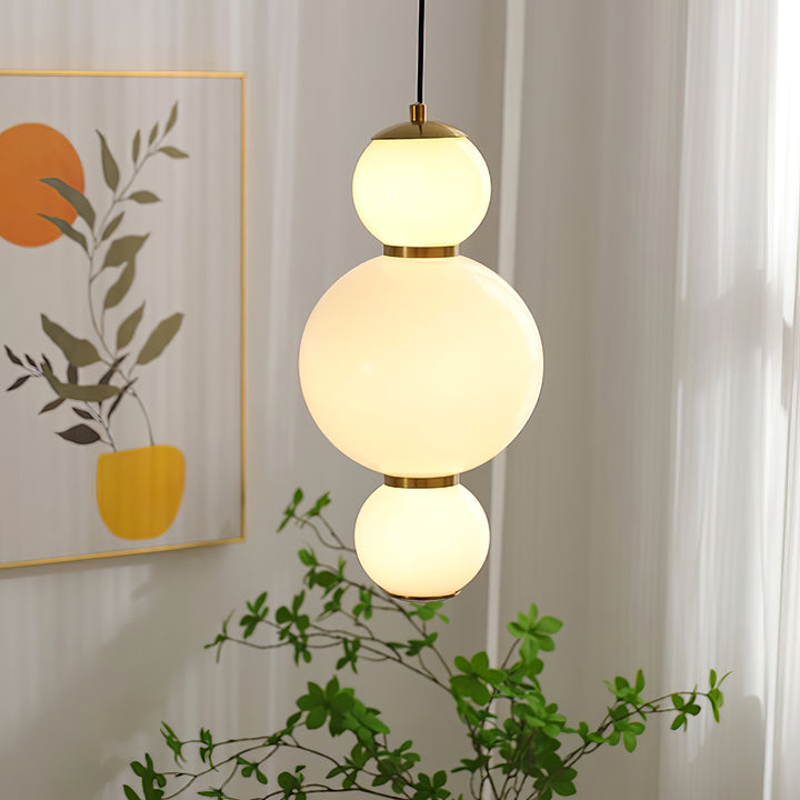 Double Globe Pendant Lamp