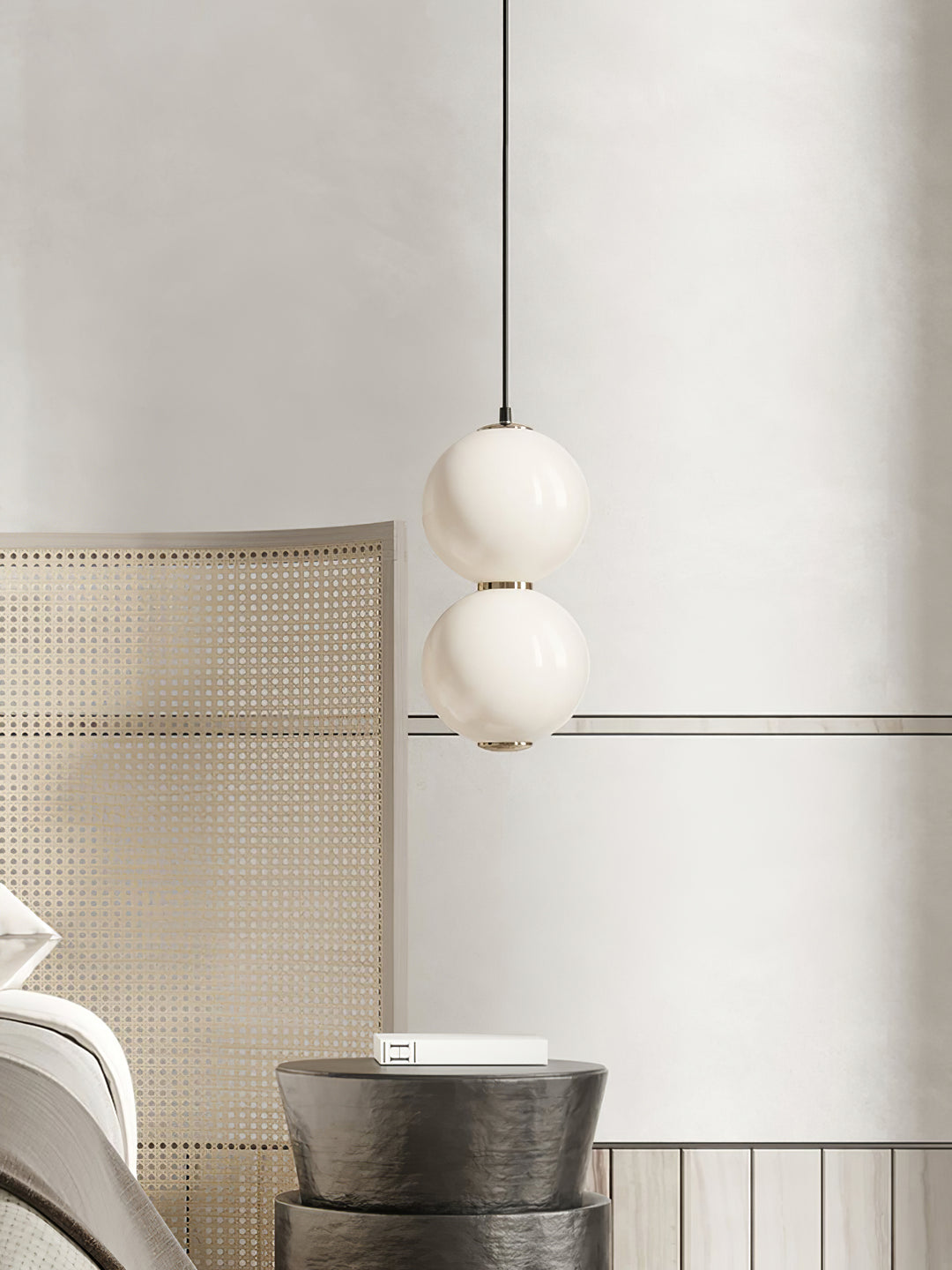 Double Globe Pendant Lamp