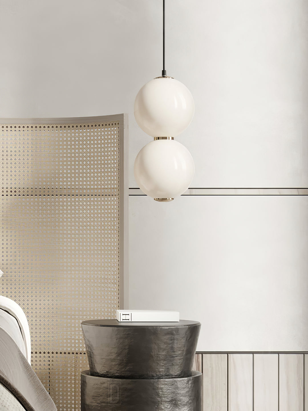 Double Globe Pendant Lamp