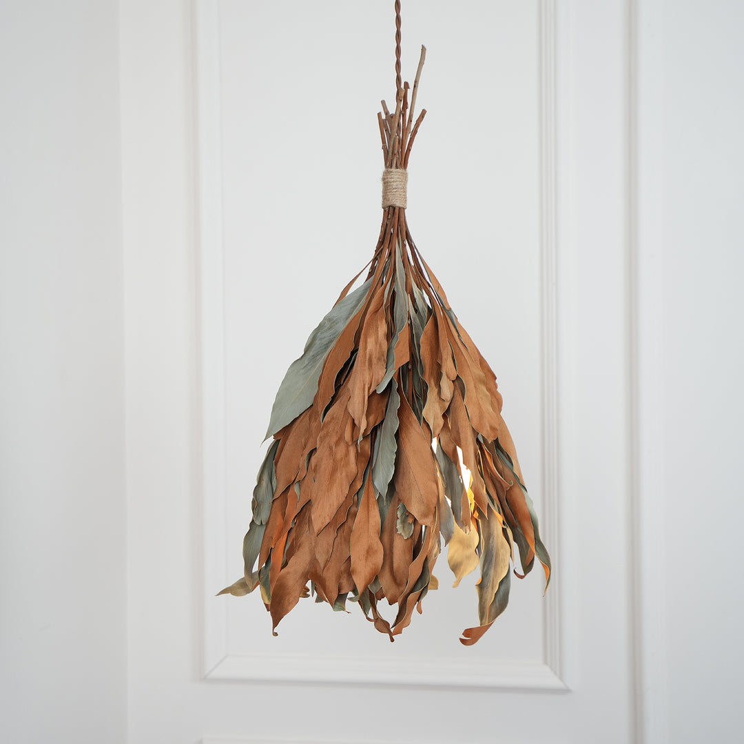 Dried Branch Leaf Pendant Lamp - Vakkerlight