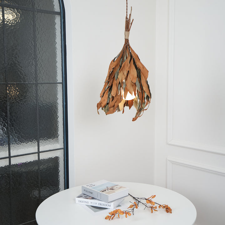 Dried Branch Leaf Pendant Lamp - Vakkerlight