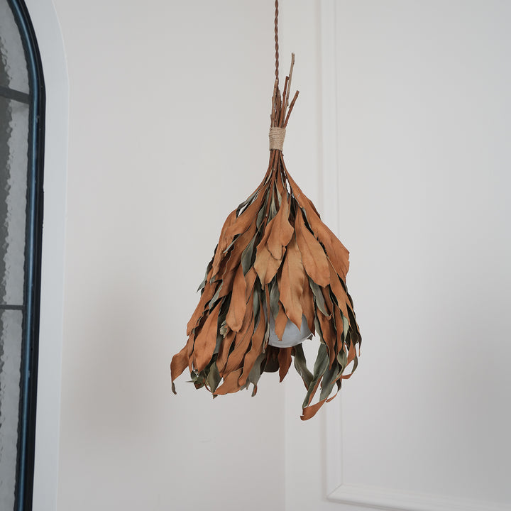 Dried Branch Leaf Pendant Lamp - Vakkerlight