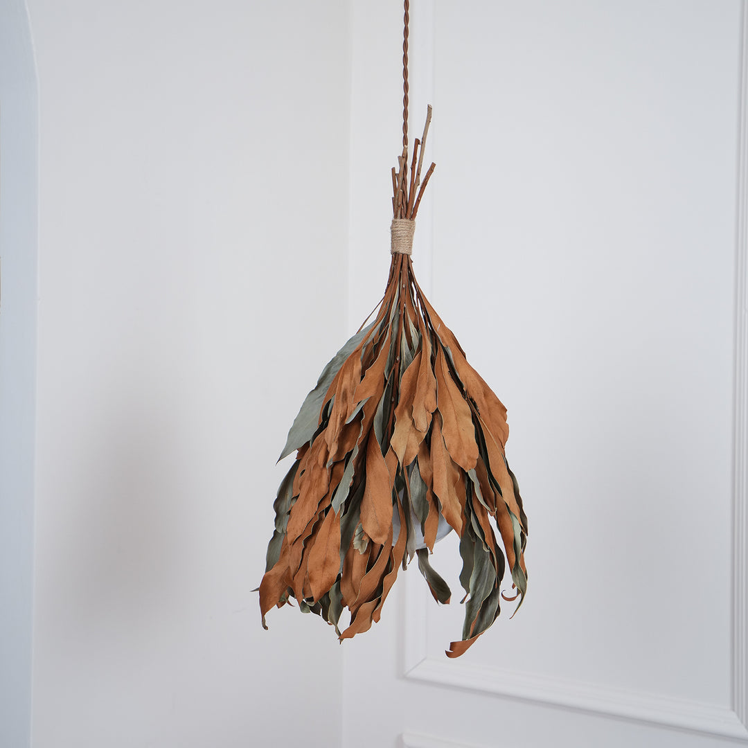 Dried Branch Leaf Pendant Lamp - Vakkerlight