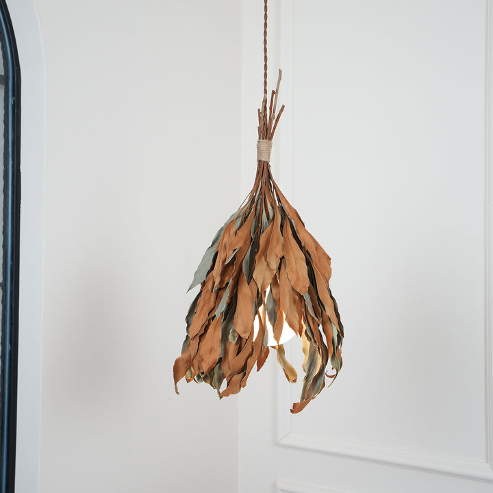 Dried Branch Leaf Pendant Lamp - Vakkerlight